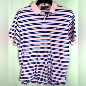 Mens Ralph Lauren Polo Shirt Lg.     0370